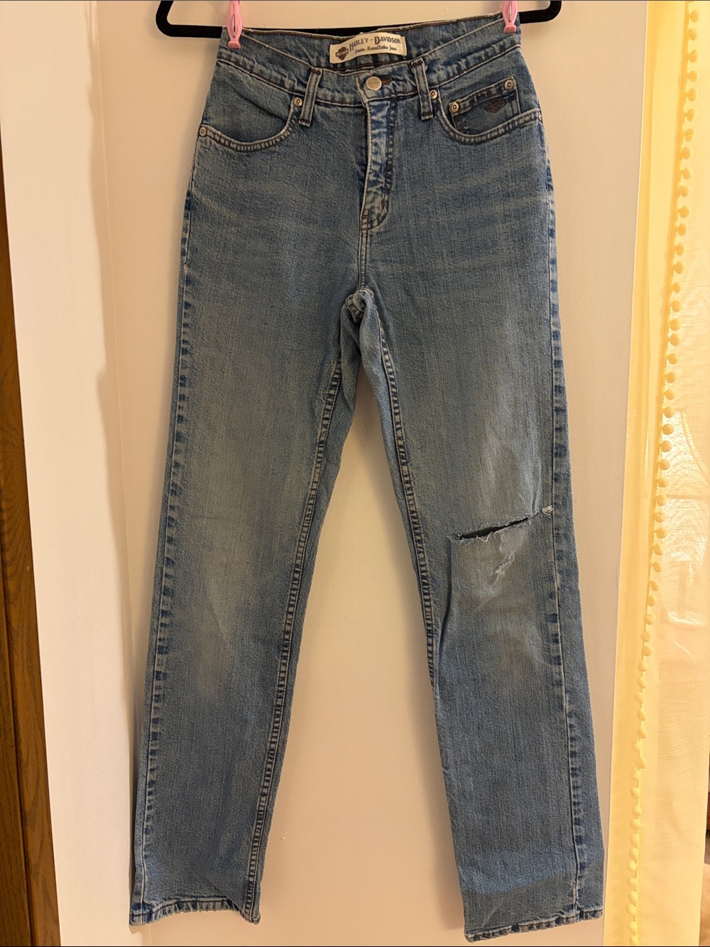 Harley-Davidson Light Blue Straight Leg Women’s Jeans
